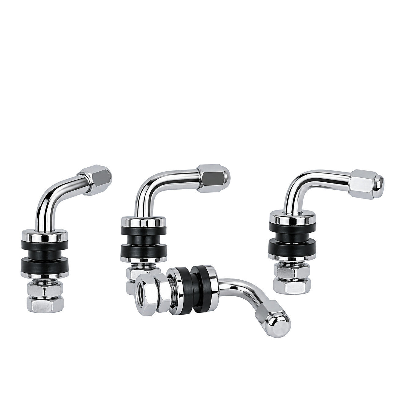 VALVE STEMS 90 DEGREE 0.453" 4/PK