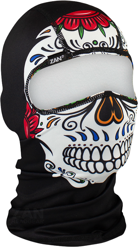 BALACLAVA POLYESTER MAERTE SKULL