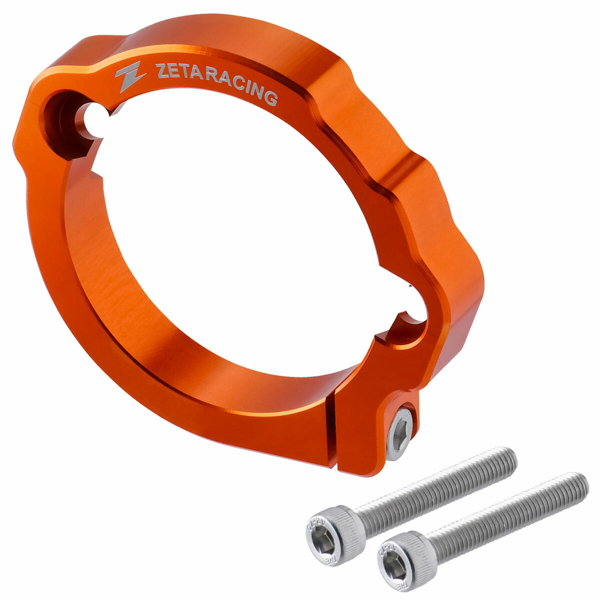 EXHAUST FLANGE GUARD ORANGE