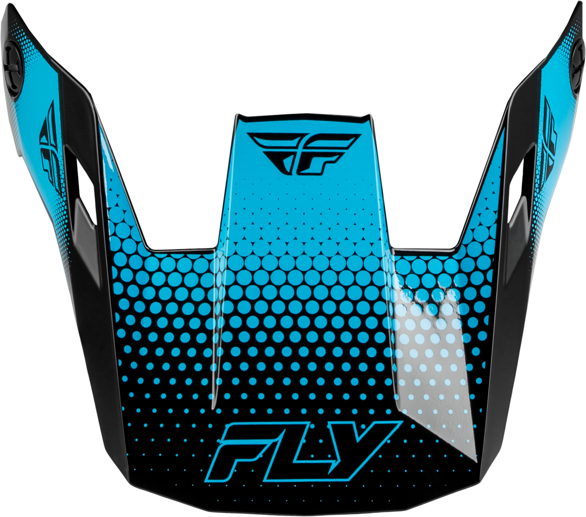 RAYCE SONAR HELMET VISOR BLACK/ELECTRIC BLUE XL