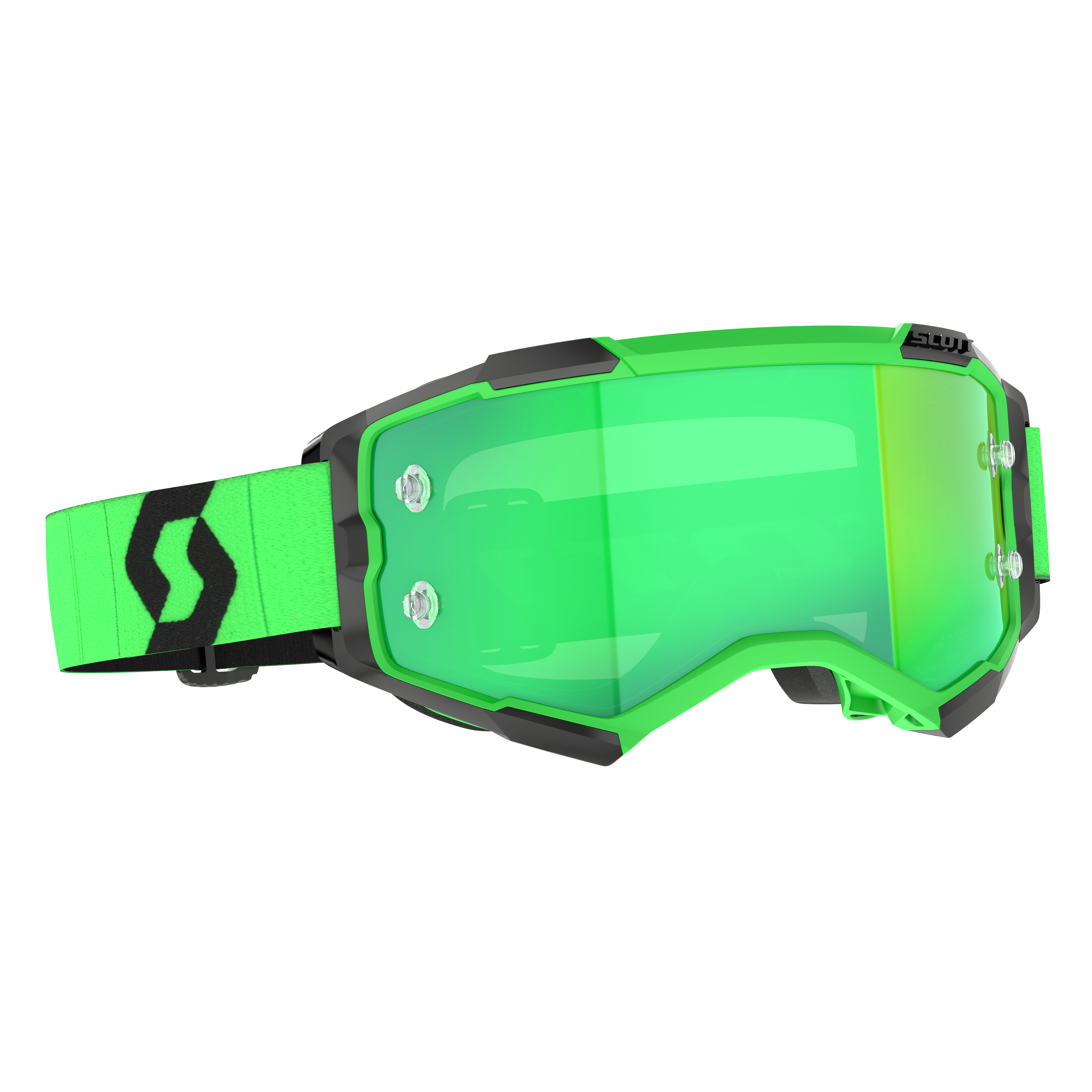 FURY GOGGLE GRN GRN CRM WRK