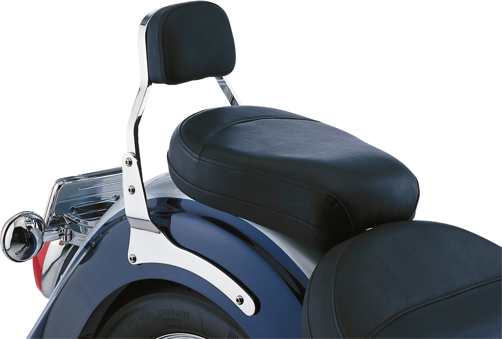 MINI SISSY BAR W/PAD CHROME HON VTX1300S 03-06/1800R 02-07