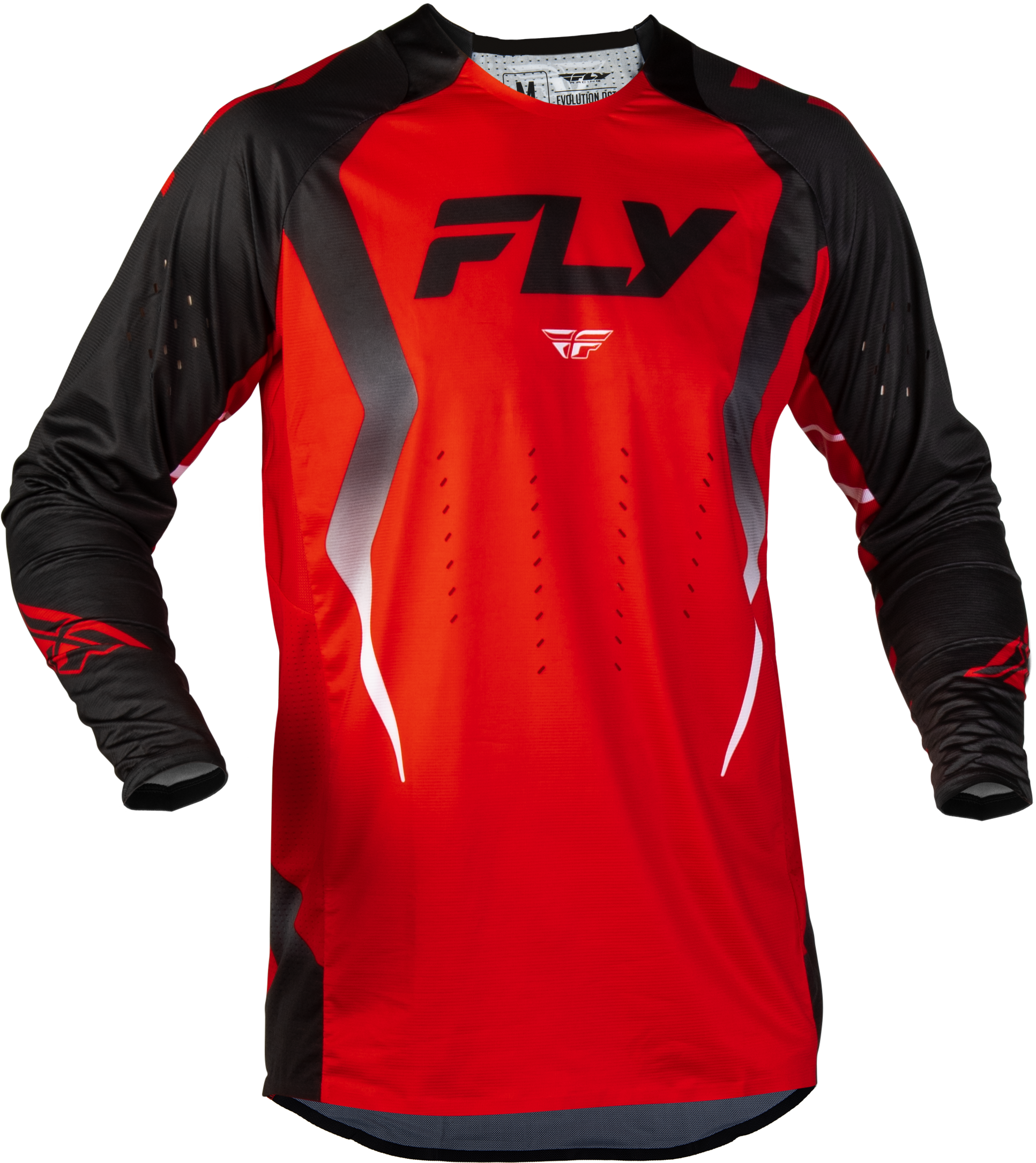 EVOLUTION  DST BOLT JERSEY RED/BLACK/WHITE SM