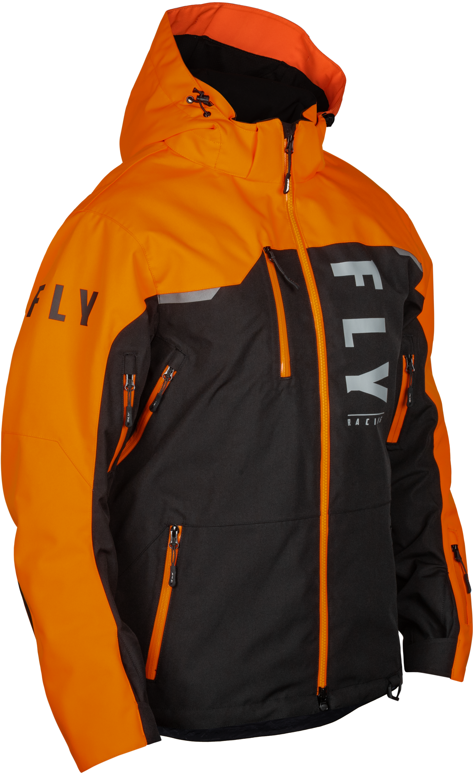 CARBON JACKET BLACK/ORANGE XL