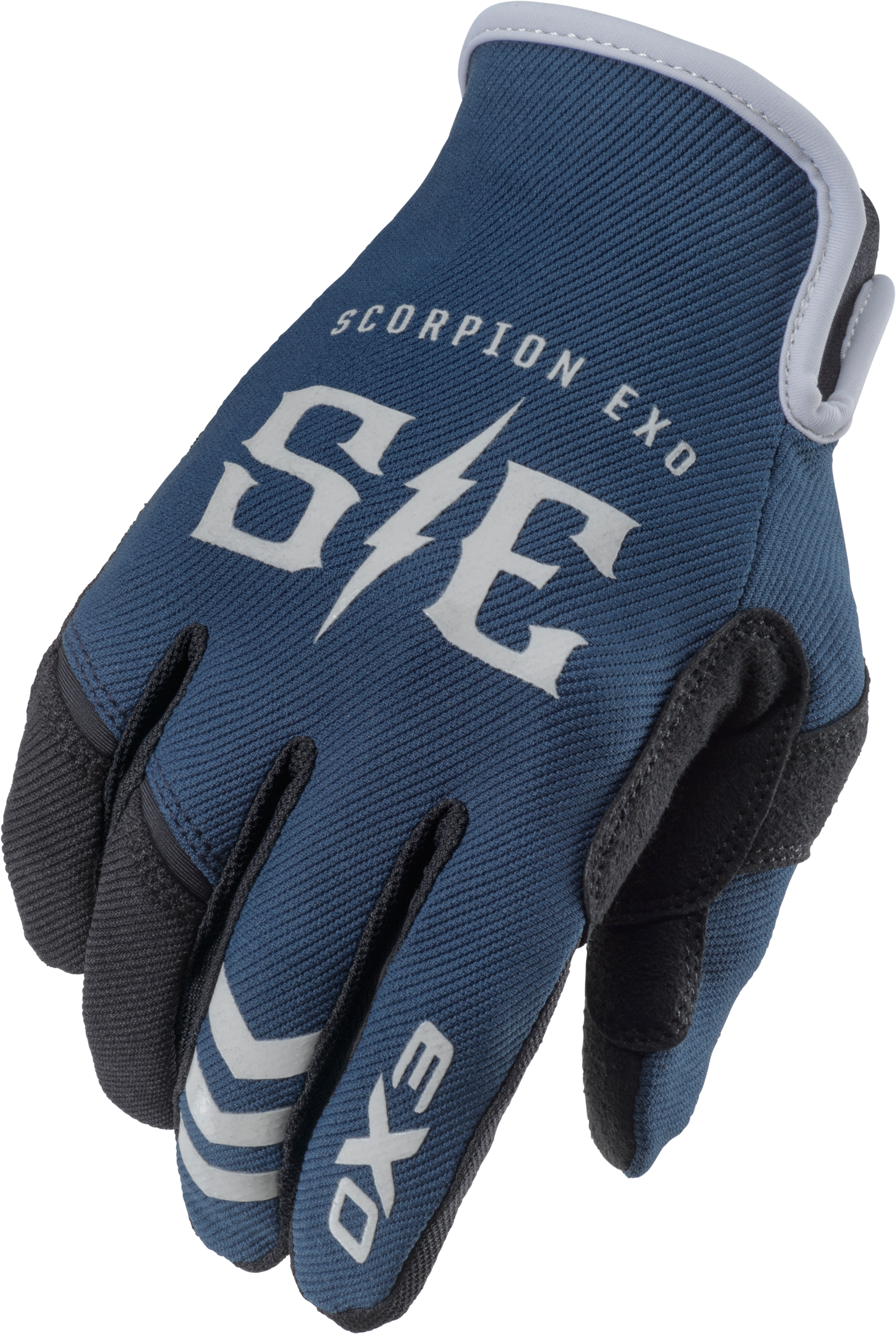 AIR-STRETCH GLOVES CHARGE BLUE/GREY XL