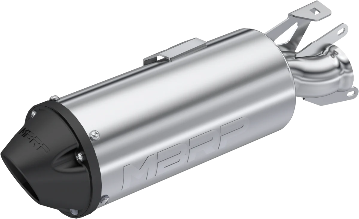 SINGLE SLIP-ON SYSTEM W/ 5" PERFORMANCE MUFFLER BLK TIP