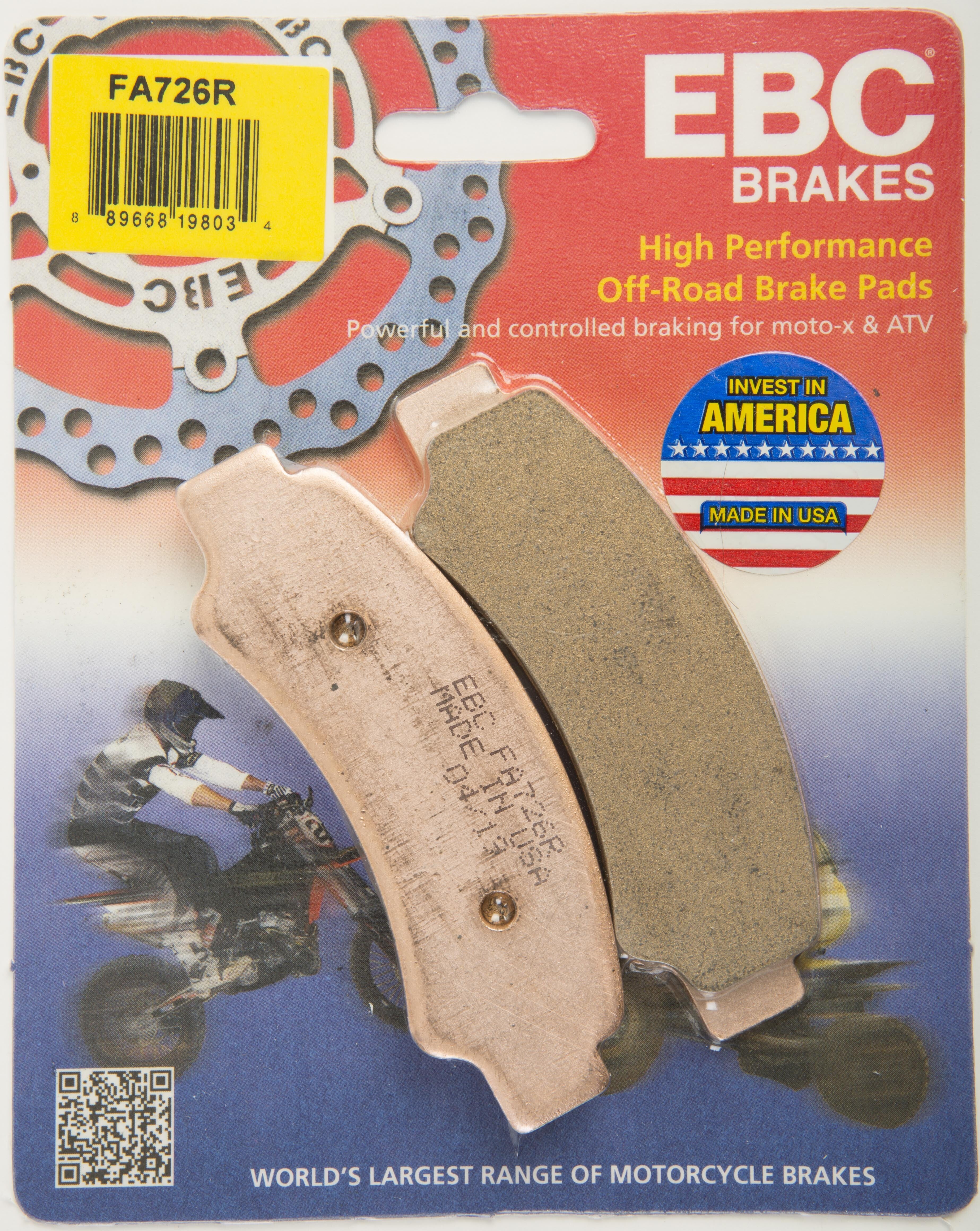 BRAKE PADS FA726R SINTERED R SERIES