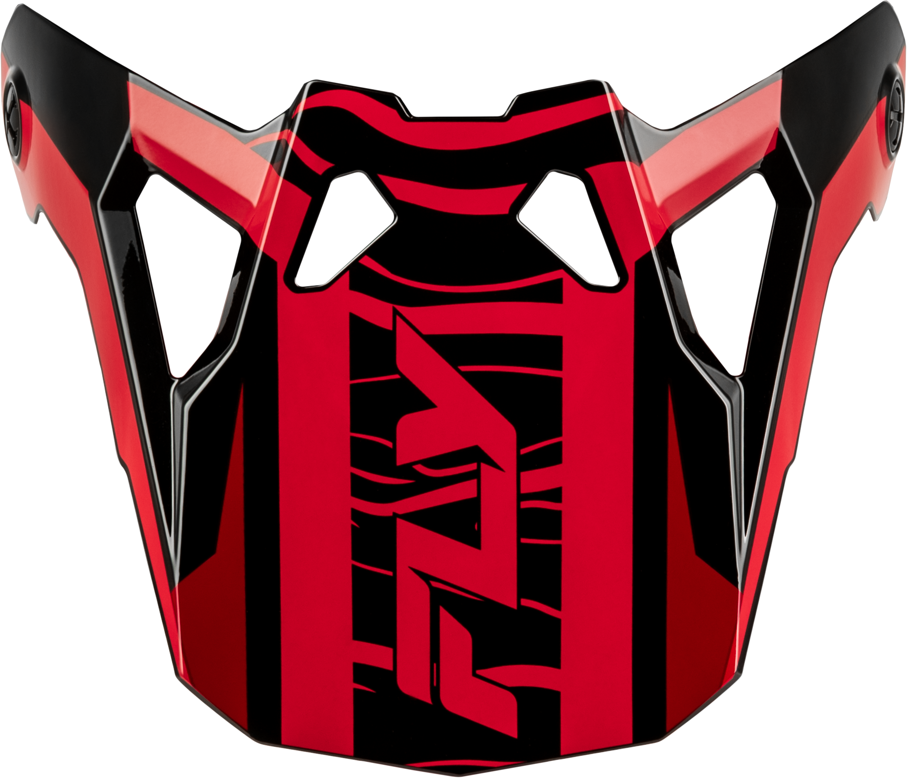 FORMULA CP CHARGE VISOR BLACK/RED XL-2X