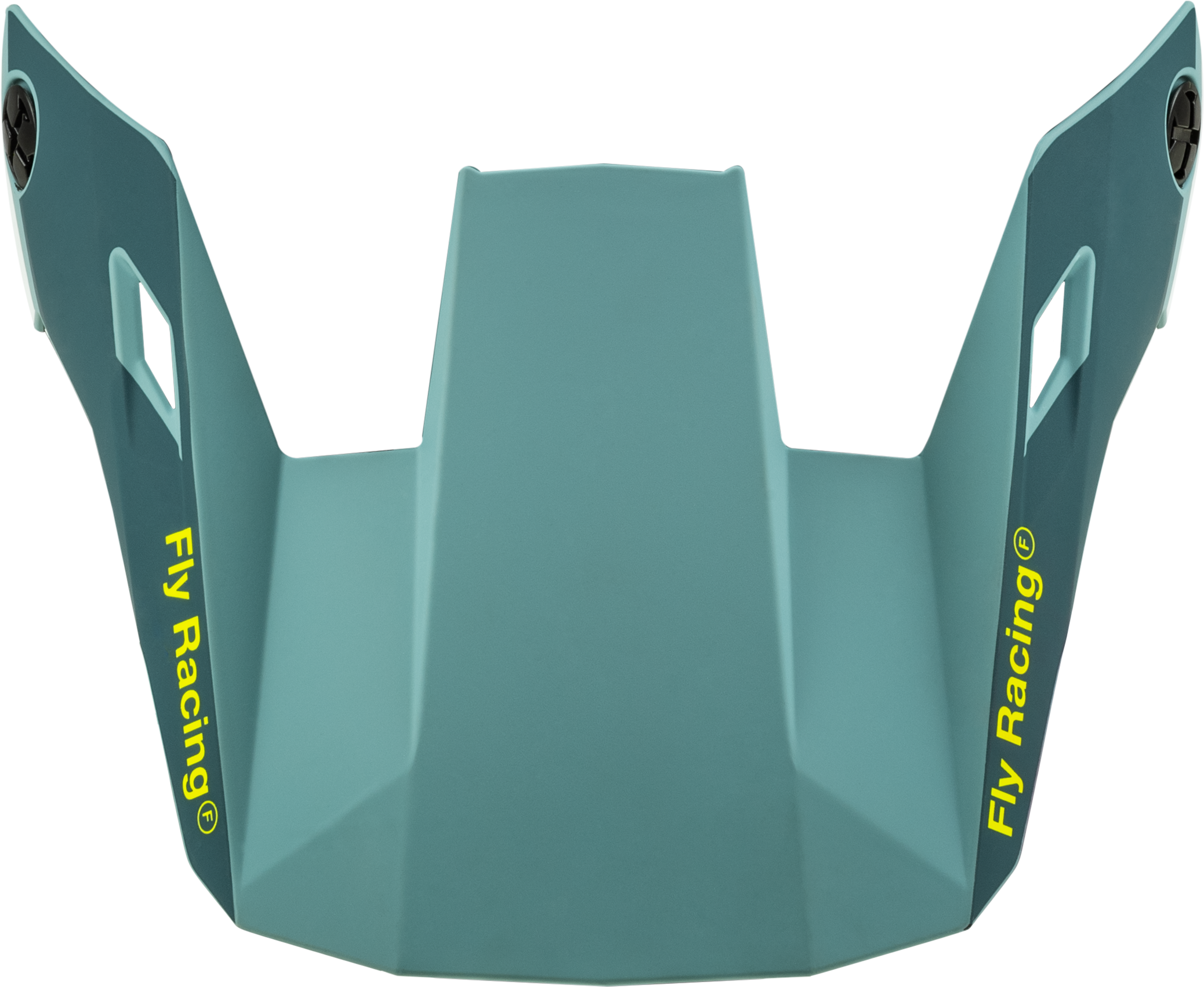 RAYCE HELMET VISOR MATTE BLUE STONE/HI-VIS XL-2X