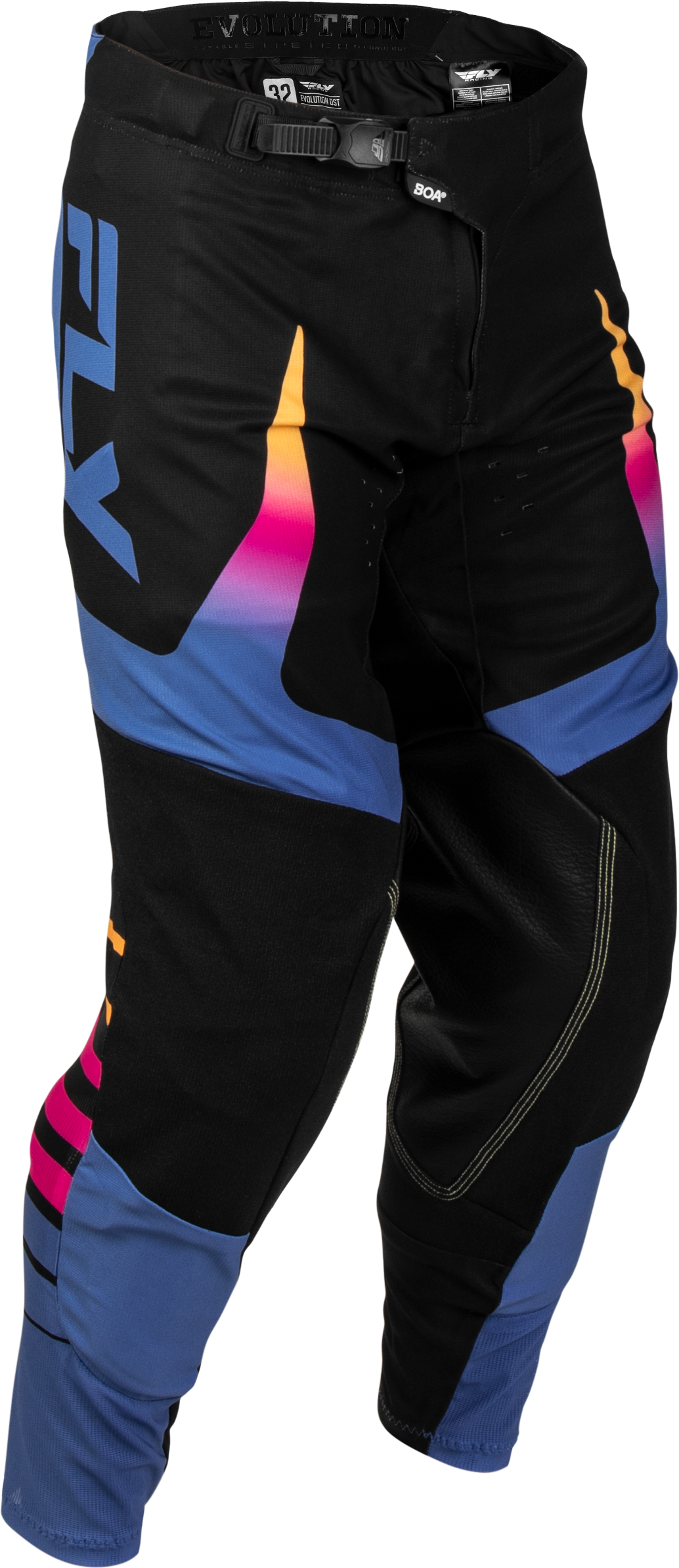 EVOLUTION  DST LE BOLT  PANTS BLACK/BLUE/MULTI SZ 28