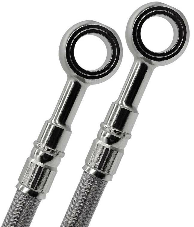 STEEL BRAKE LINE REAR YAM