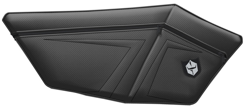 DOOR KNEE PADS WITH STORAGE BLACK POL