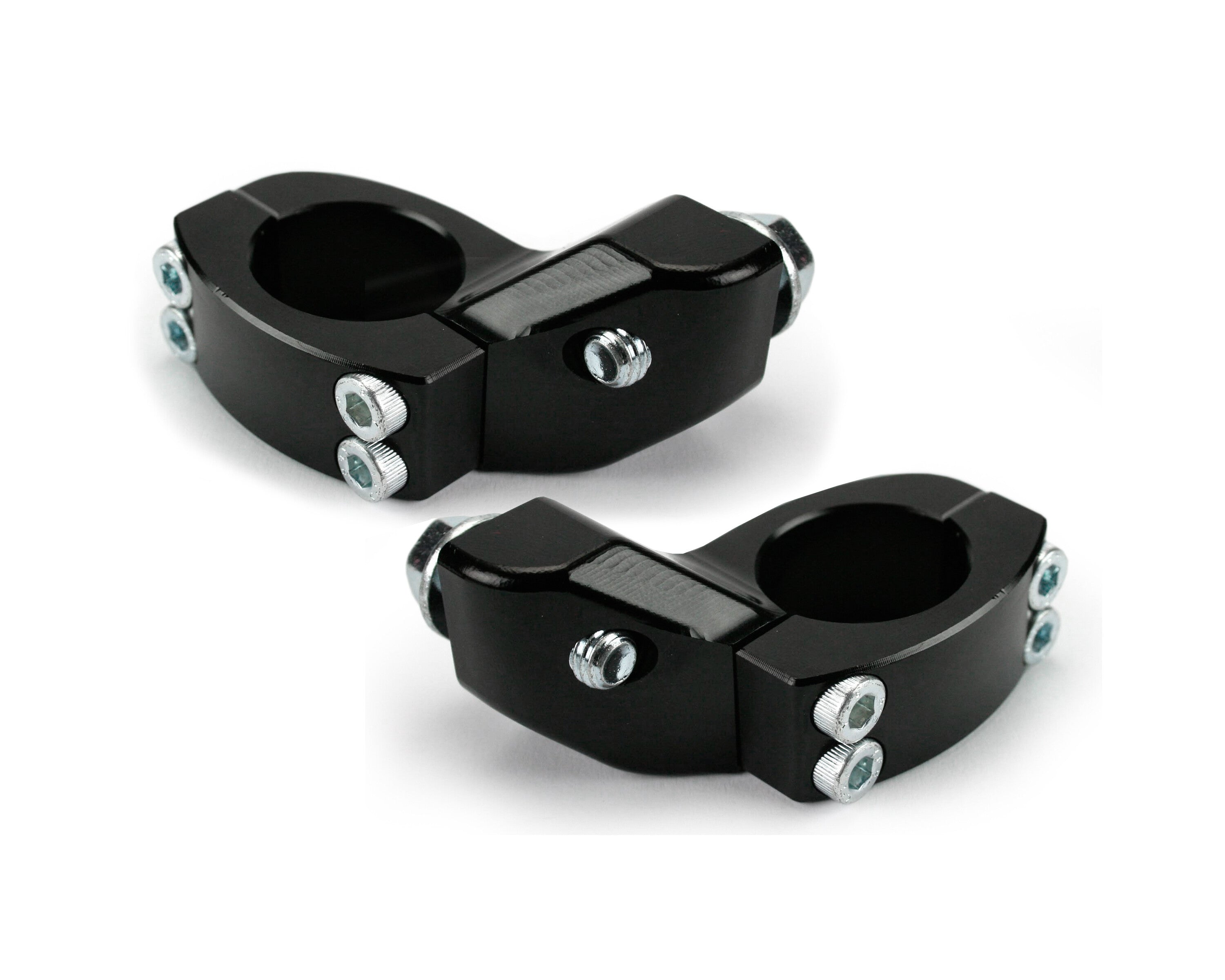 1-1/8" BAR DIAMETER CRM MOUNTS BLACK