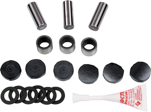 ROLLER BUTTON KIT 102C 9/16" DIA. WHITE