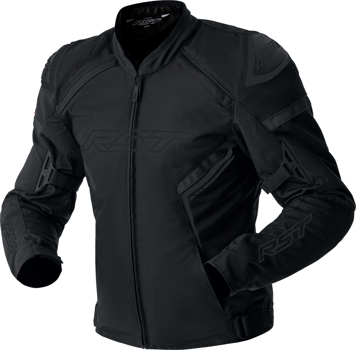 S1 D3O TEXTILE JACKET BLACK LG