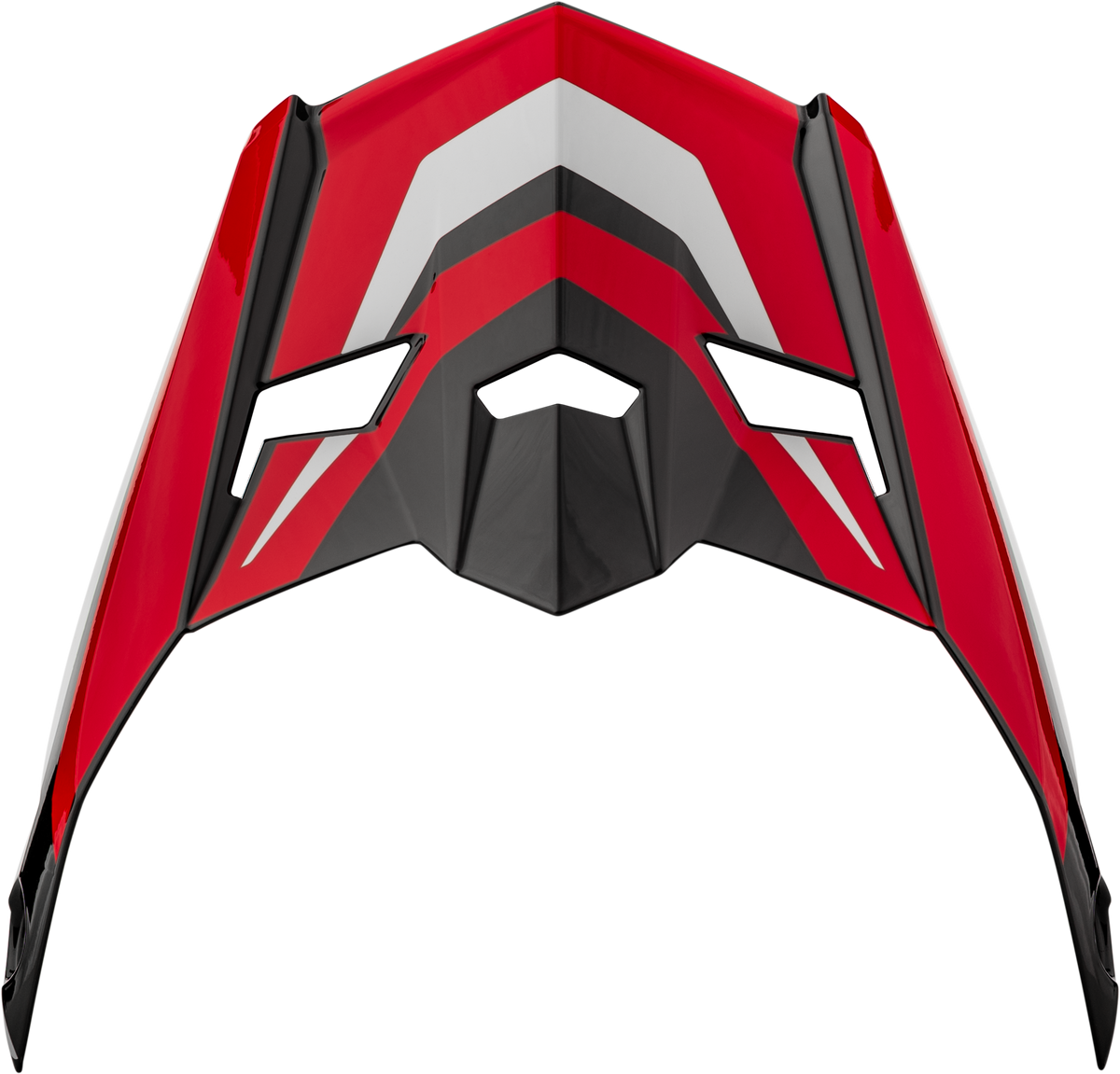 MX-46 CYCLUS VISOR BLACK/RED SM