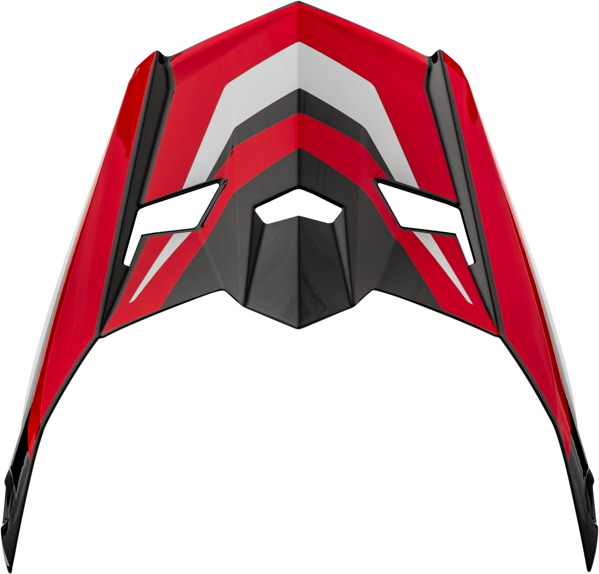 MX-46 CYCLUS VISOR BLACK/RED MD-2X