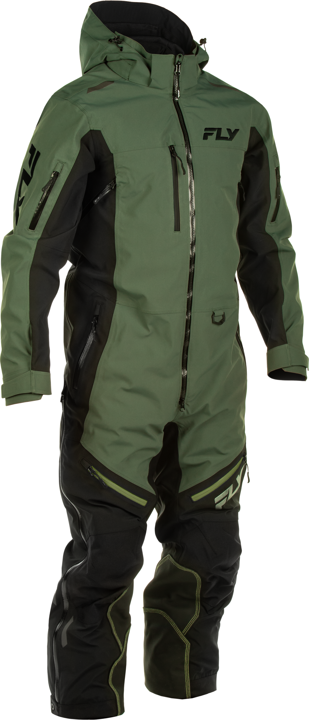 COBALT SHELL SNOWBIKE MONOSUIT GREEN/BLACK XL