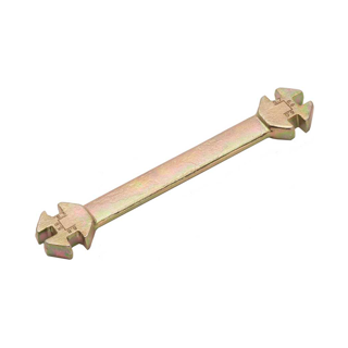 6 IN 1 SPOKE KEY GOLD UNIVERSAL 5.6MM-6.8MM