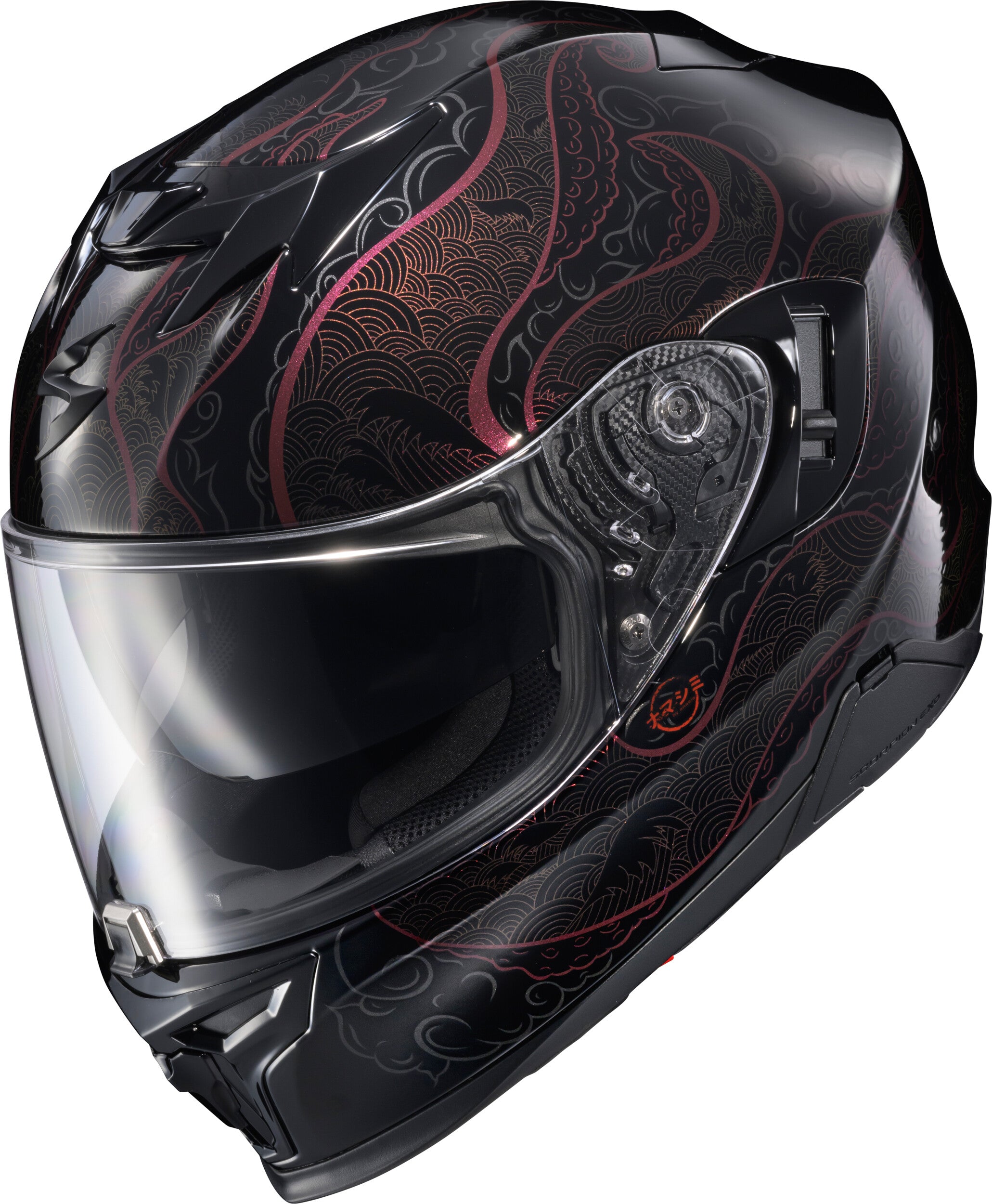 EXO-T520 HELMET NAMA-SHIMI BLACK/CHAMELEON LG