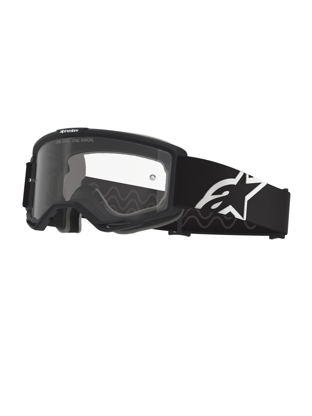 Alpinestars Vision OTG Goggles - Black Grey / Clear Lens