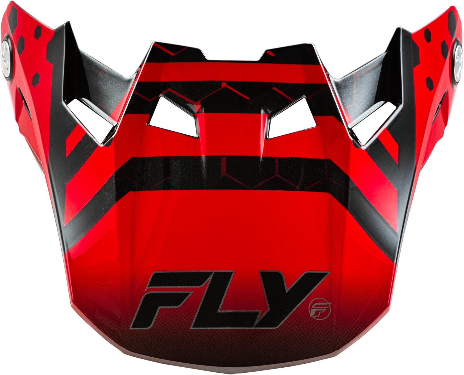 FORMULA CC TEKTONIC VISOR BLACK/RED/ORANGE XL/2X