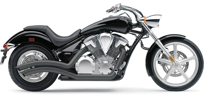 SPEEDSTER SWEPT F/S BLACK KAW VN900 06-19