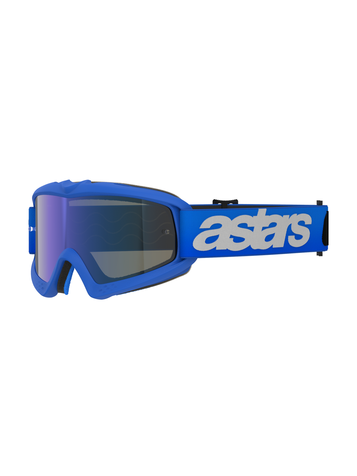Alpinestars Vision Youth Blaze Goggles - Blue / Mirror Blue Lens
