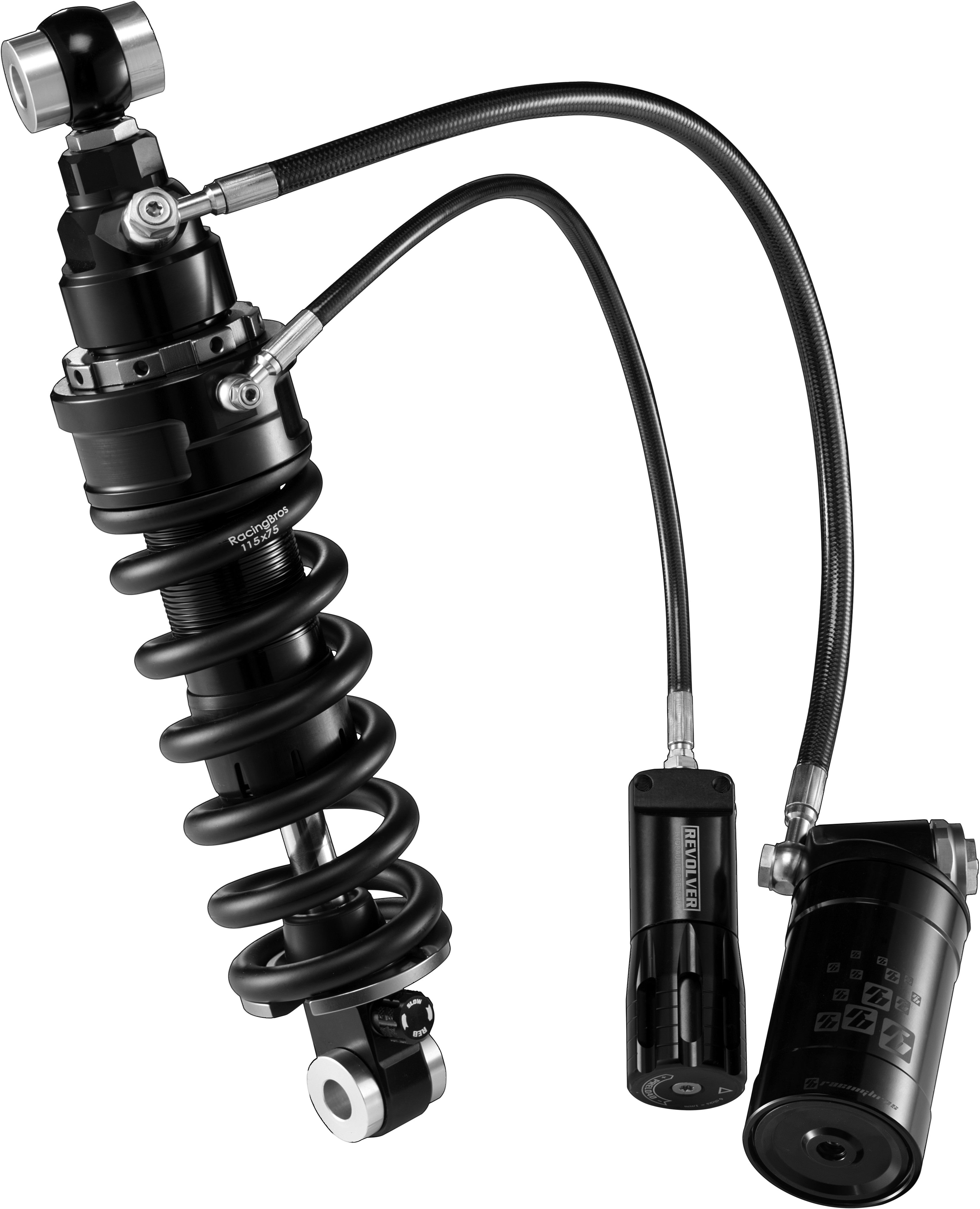 Remote Reservoir HLR M8 Softail Shock