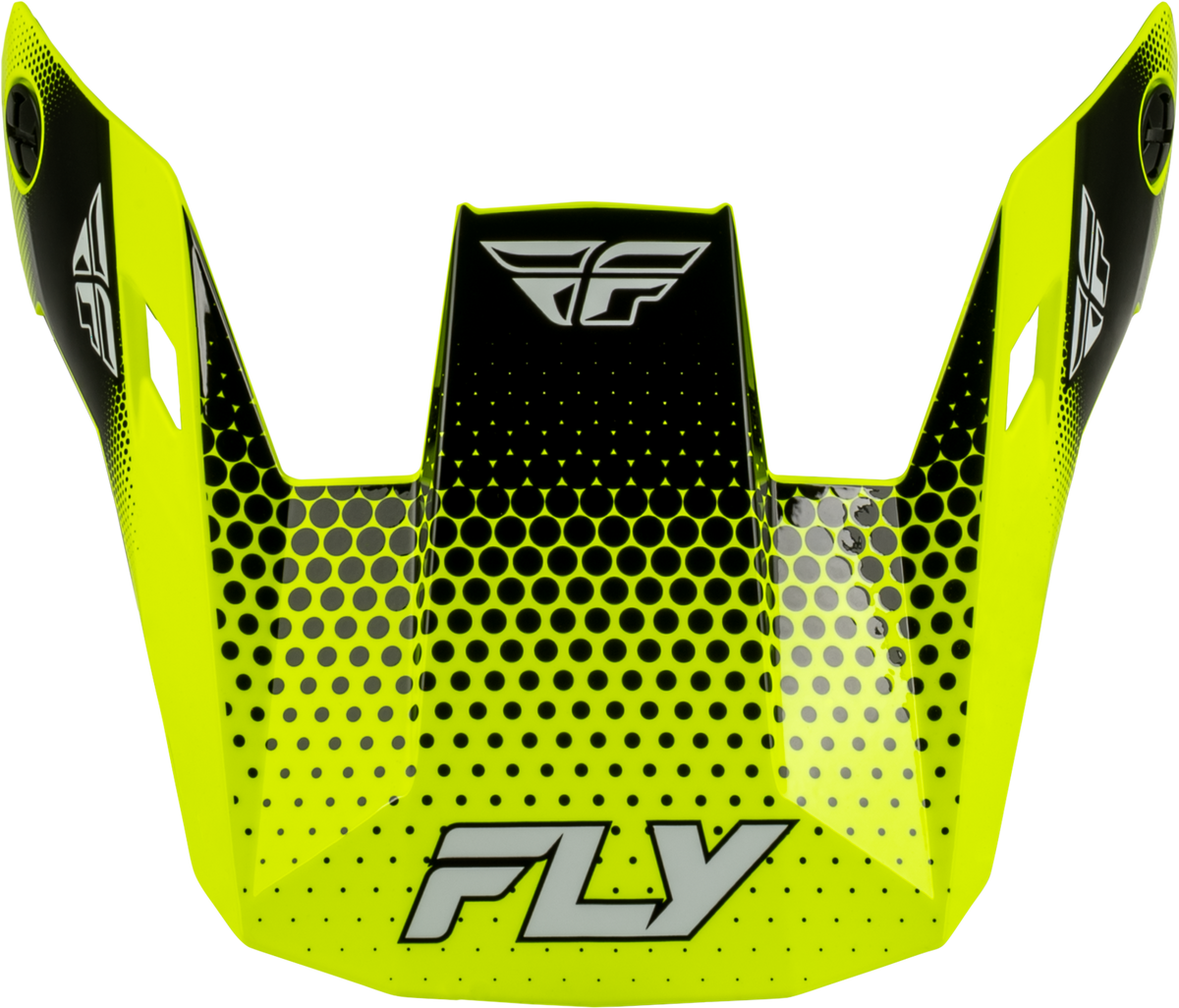 RAYCE SONAR HELMET VISOR HI-VIS/BLACK/WHITE XS-LG