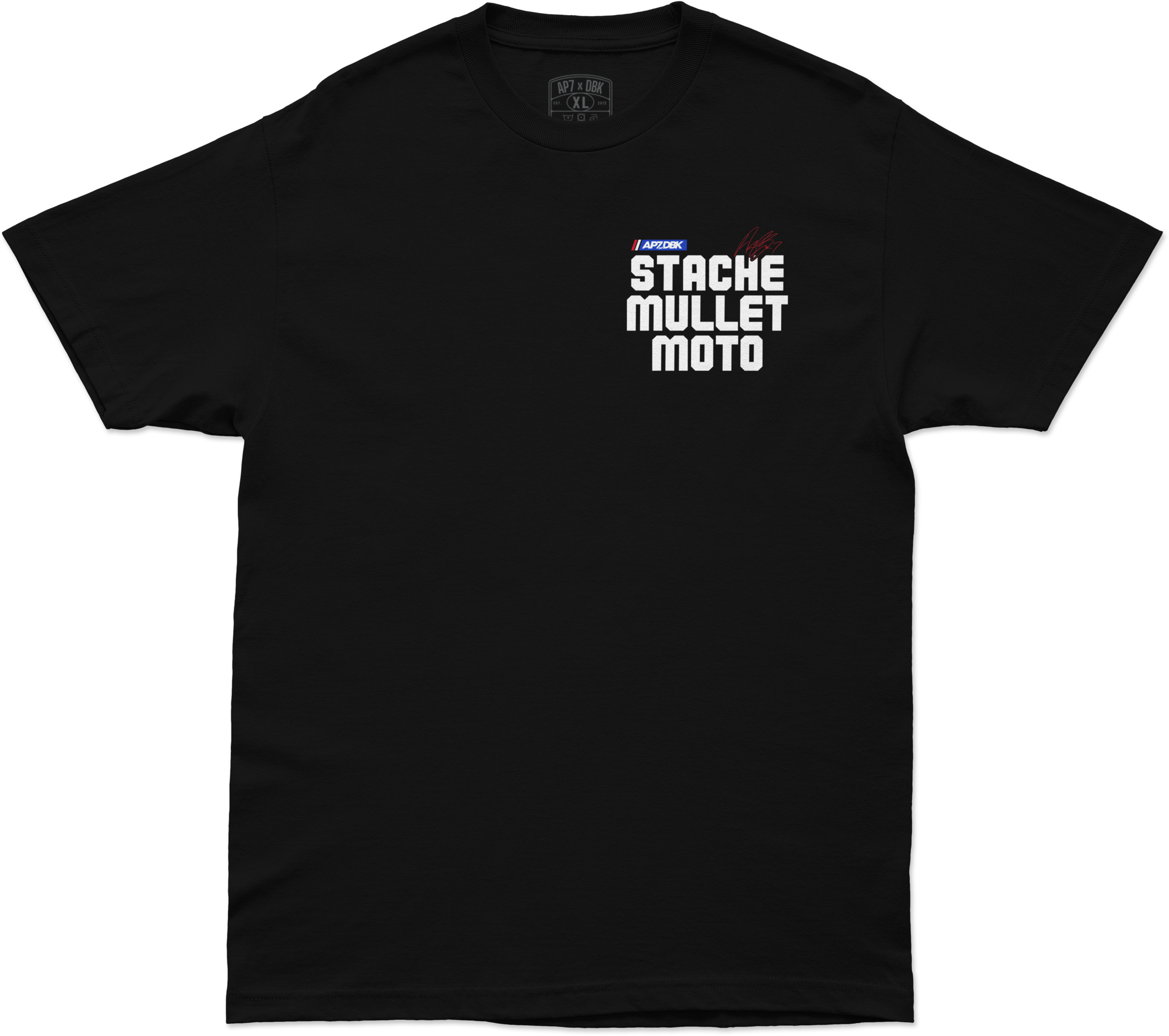 MULLET MADNESS TEE BLACK LG