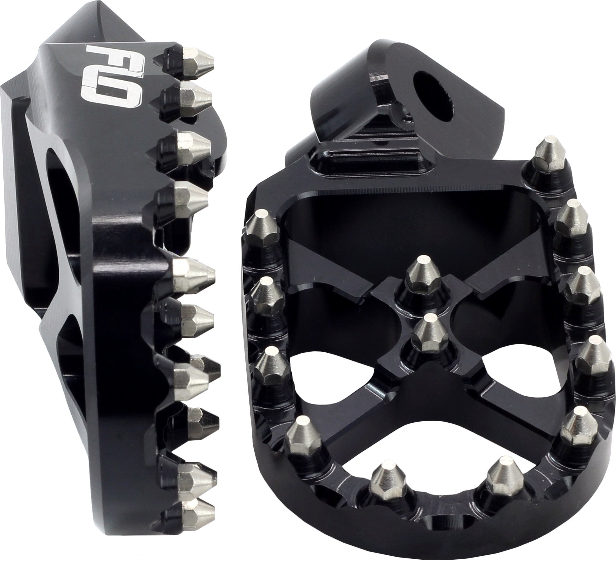 PRO SERIES FOOT PEGS BLACK SUZ
