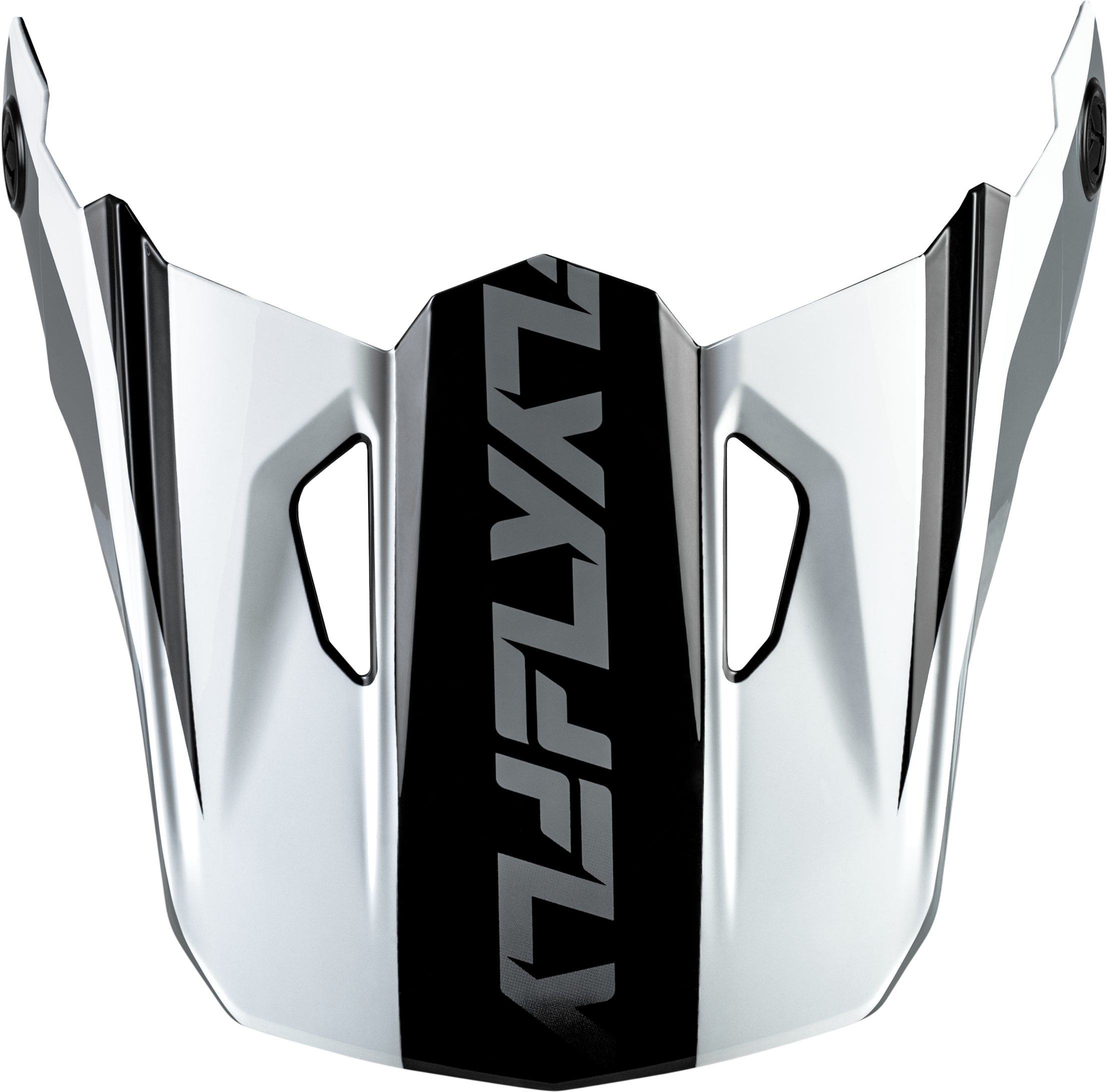KINETIC CREST HELMET VISOR BLACK/WHITE/GREY MD/LG