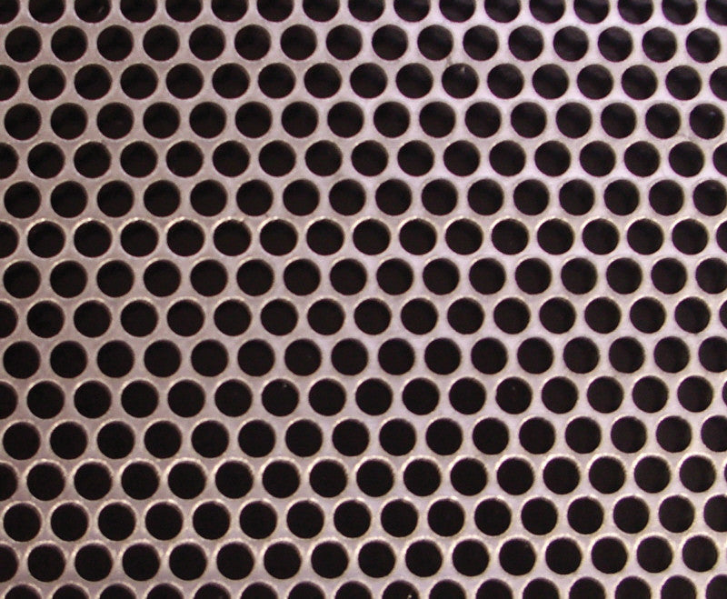 ALUMINUM MESH SHEET 18" X 18" ROUND