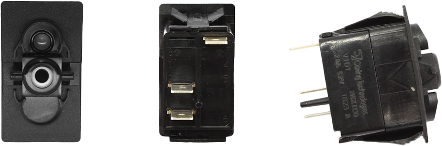DASH SWITCH BODY SINGLE ACC W/INCDSNT