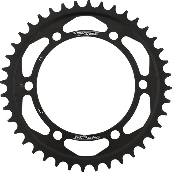 REAR SPROCKET STEEL 40T-530 BLK KAW/SUZ