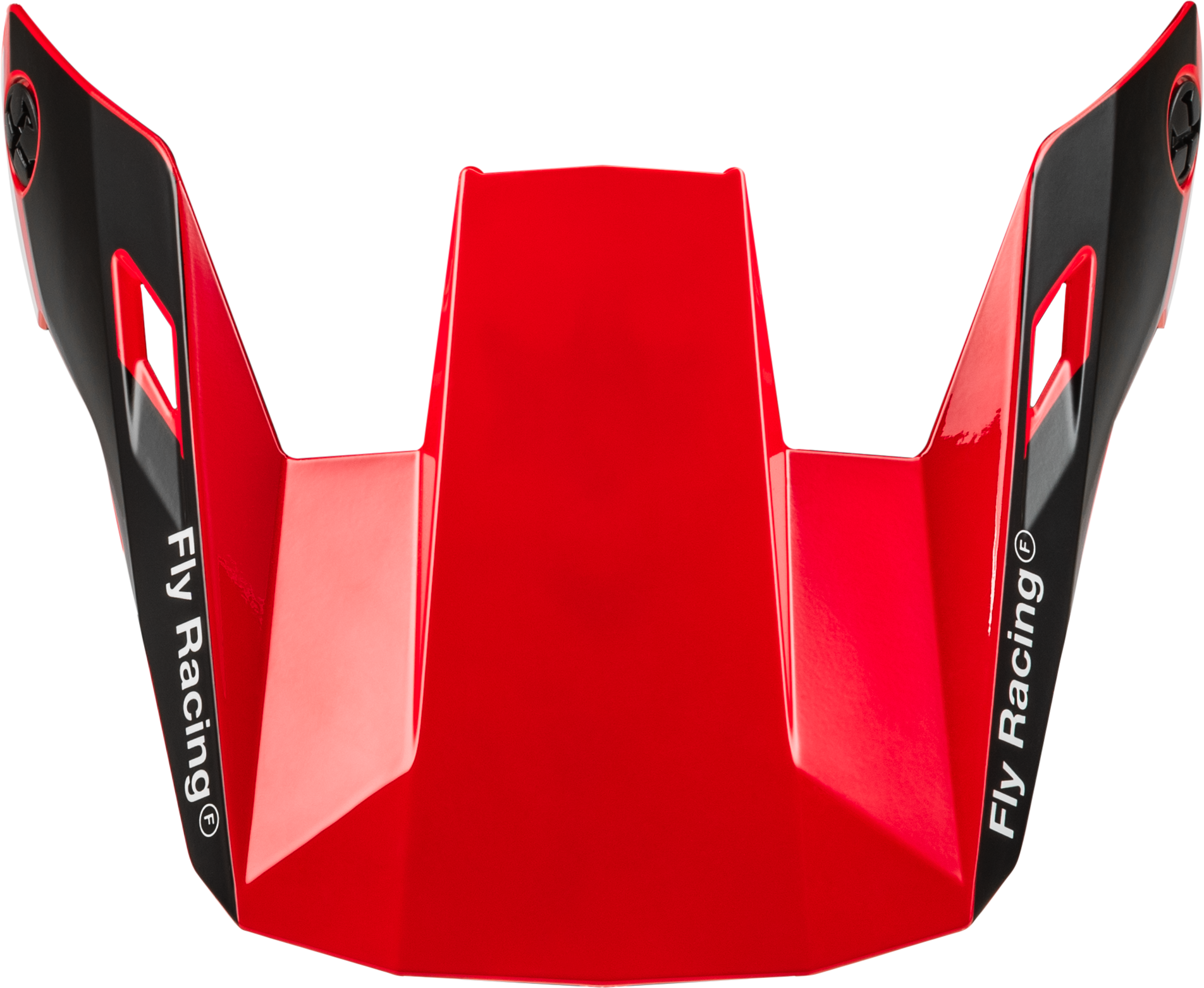 RAYCE HELMET VISOR RED/BLACK/WHITE XS-LG