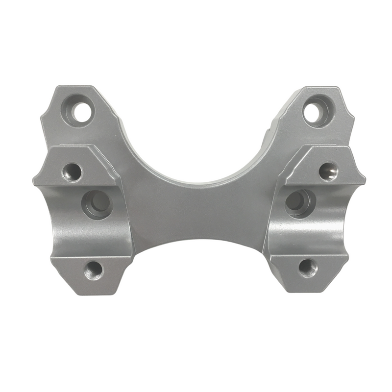 HANDLEBAR RISERS SILVER YAM