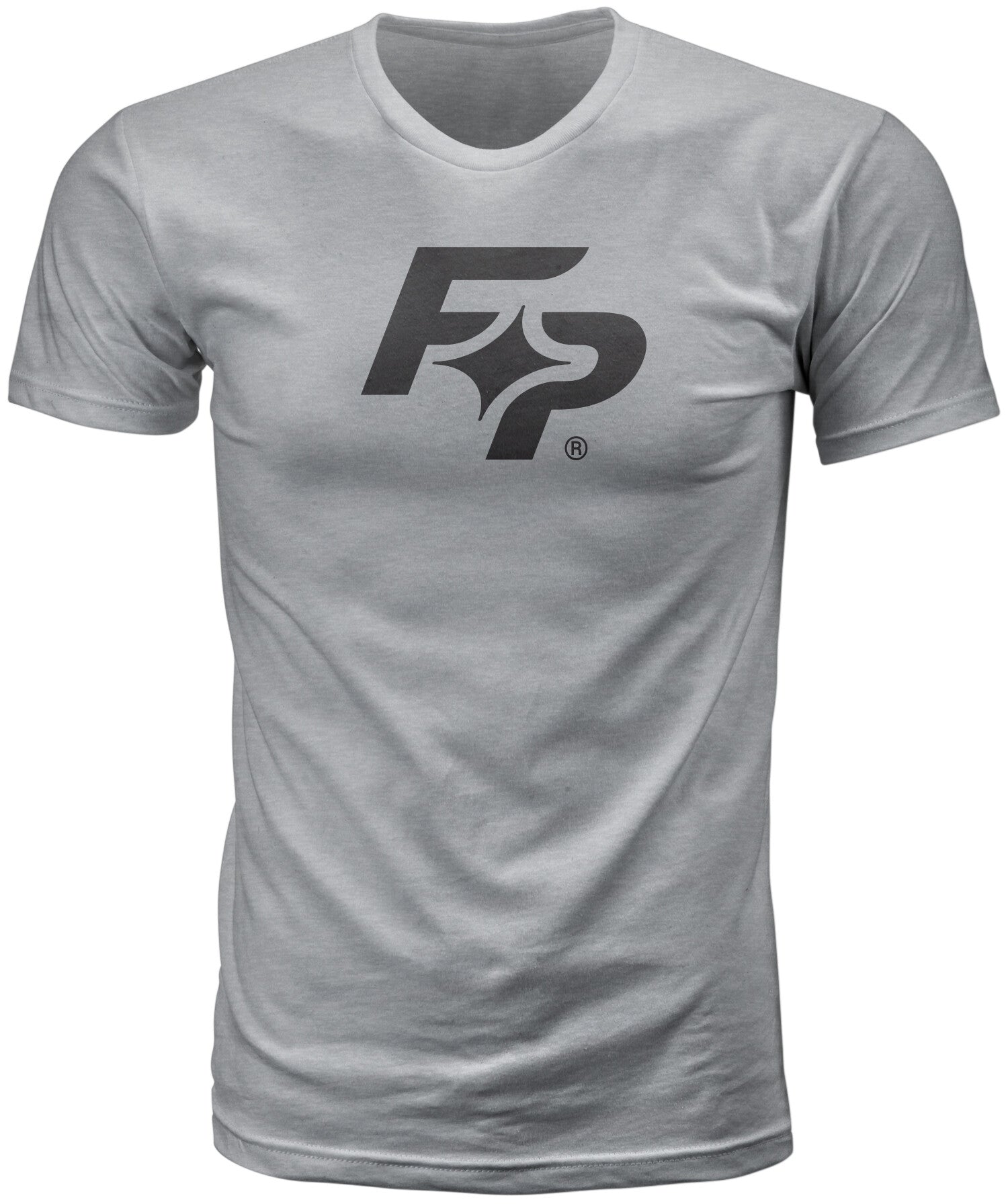 FIRE POWER TEE GREY HEATHER LG