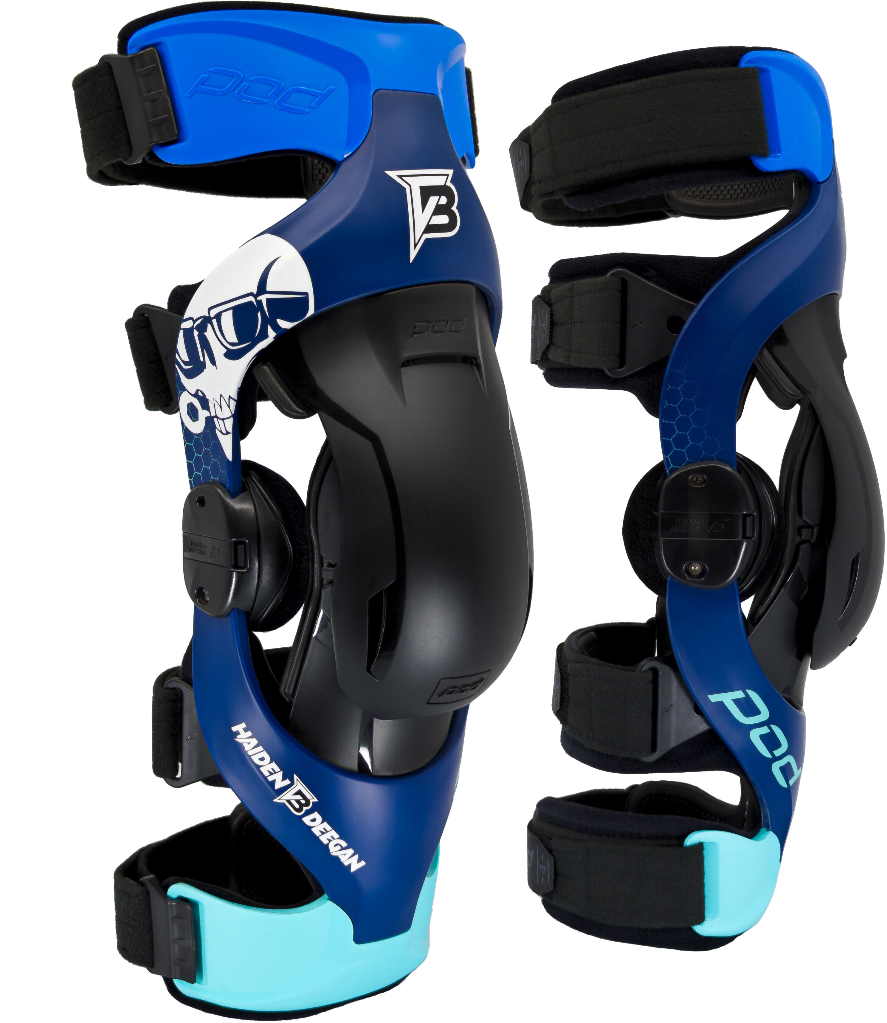 K4 2.0 LE DB238 KNEE BRACE PR HAIDEN "DANGER BOY" DEEGAN XL/