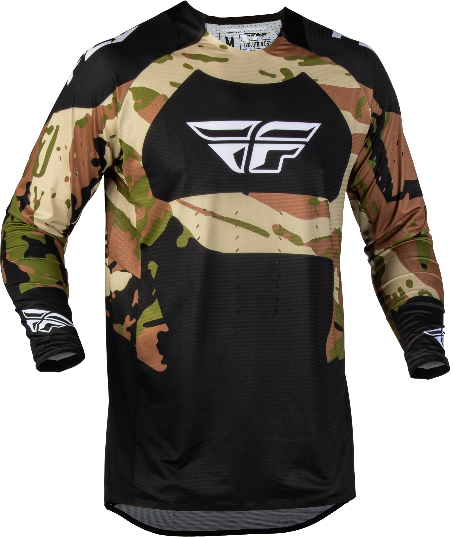 EVOLUTION  DST HUNT JERSEY BLACK/CAMO MD