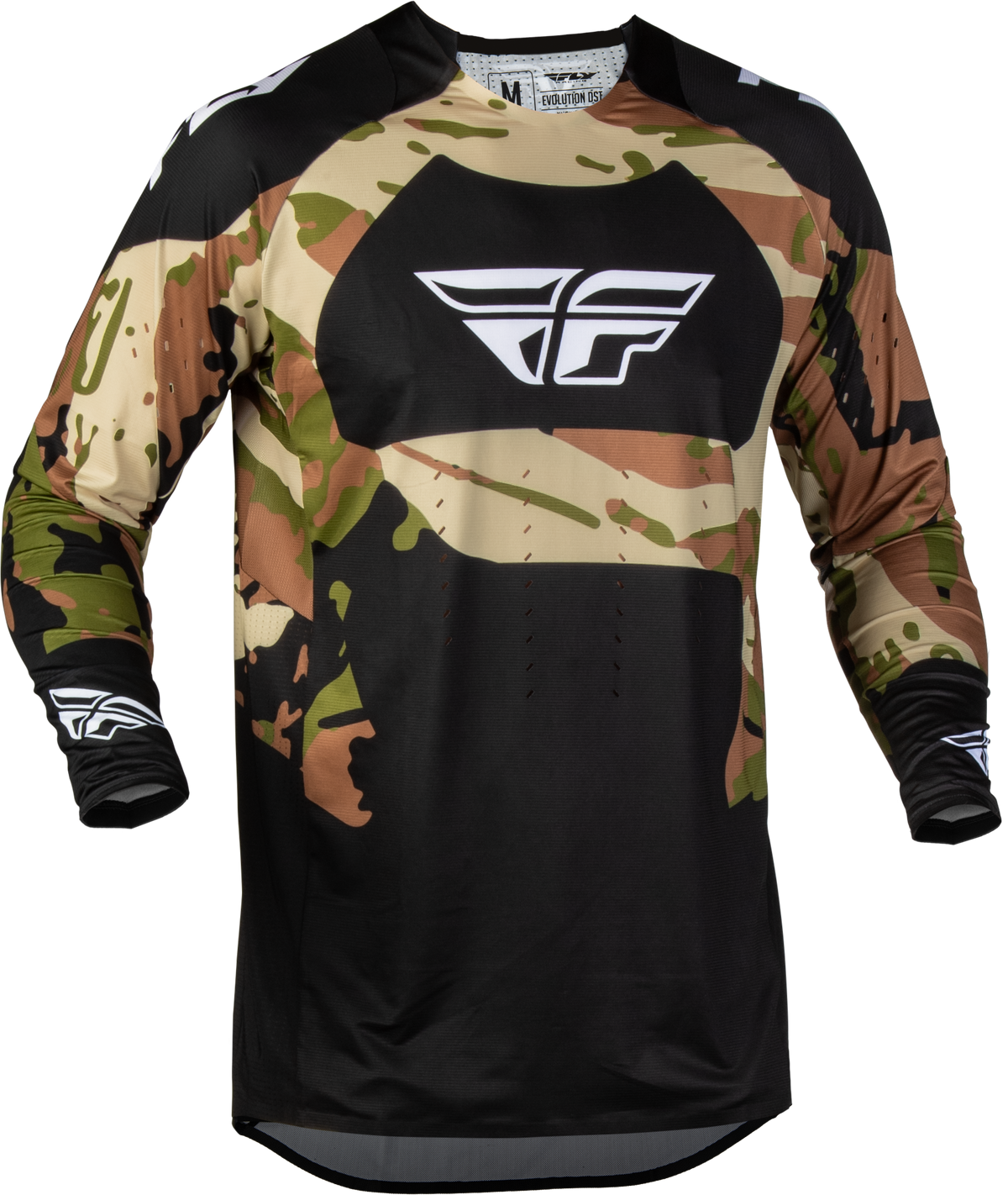EVOLUTION  DST HUNT JERSEY BLACK/CAMO 2X