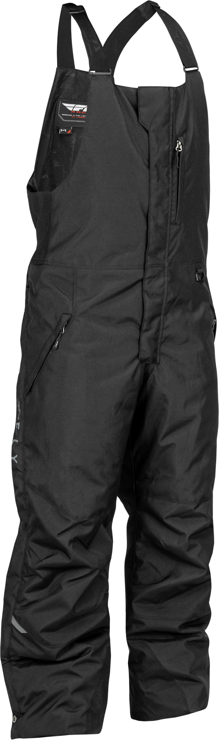 OUTPOST BIB BLACK/GREY LG