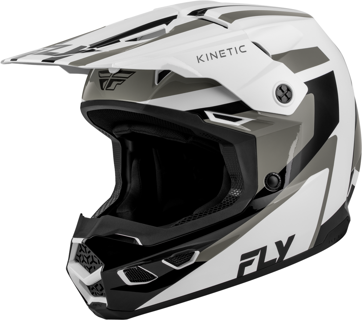 KINETIC SYNC HELMET WHITE/BLACK/GREY SM