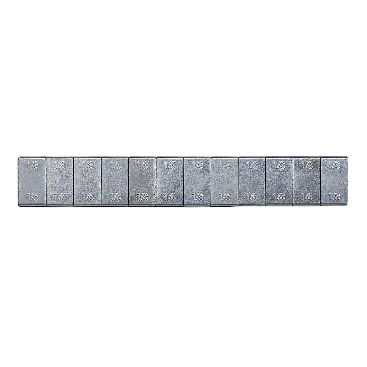 WHEEL WEIGHTS 1/8 OZ ZINC 12 PCS/48 STRIPS/BOX