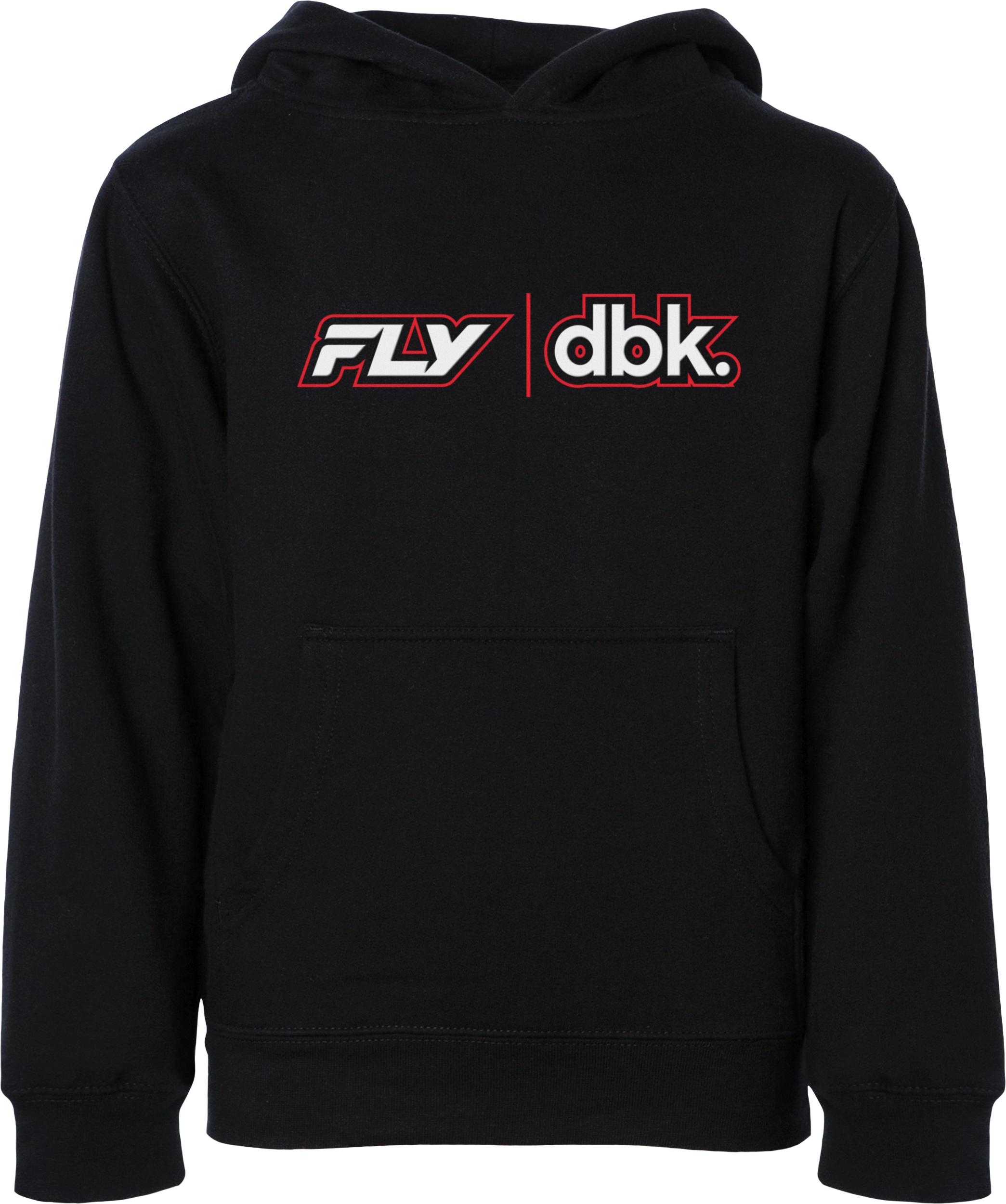 YOUTH FLY DBK WHEELIE HOODIE BLACK YM