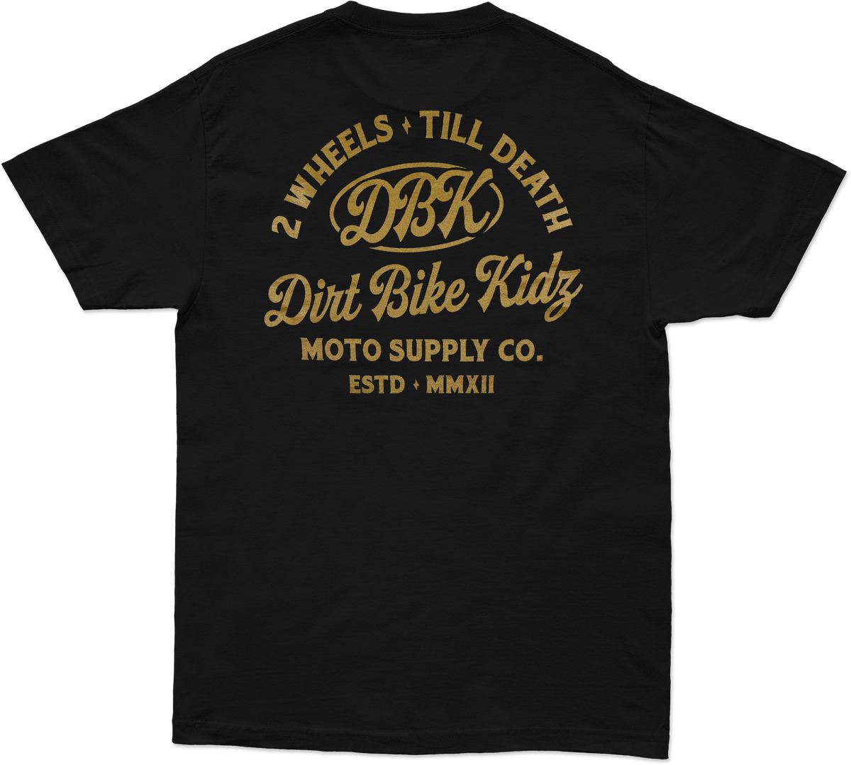 GOLD NUGGET TEE BLACK 2X