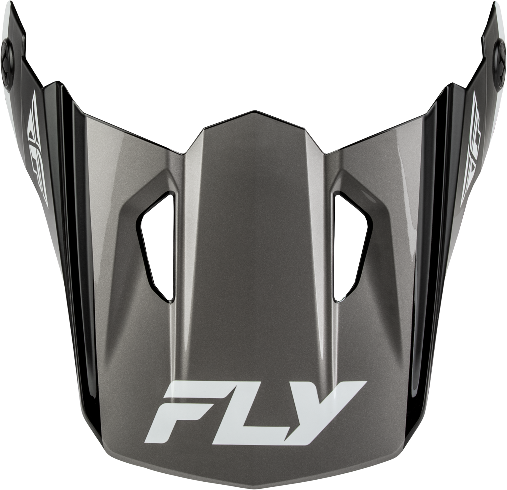 YTH KINETIC SCRAP HELMET VISOR BLACK/WHITE/GREY YS-YL