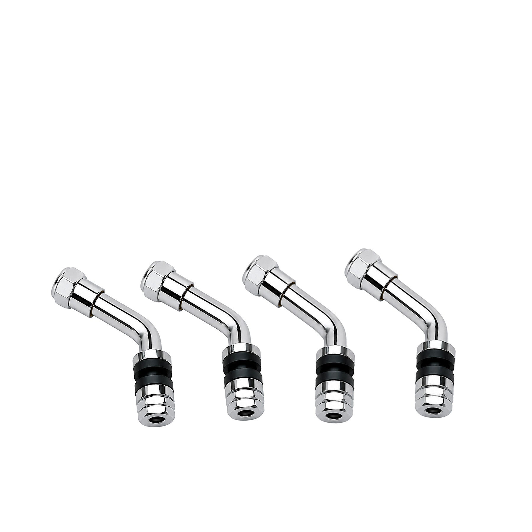 VALVE STEMS 45 DEGREE BOTTOM MOUNT 4/PK