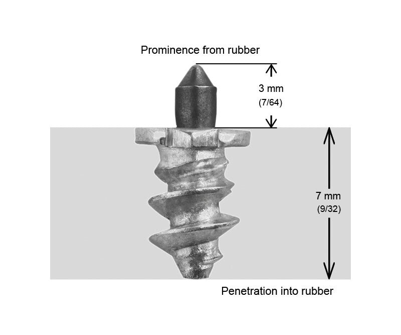 1/4"-6MM SHOULDER SCREW STUDS QTY 200